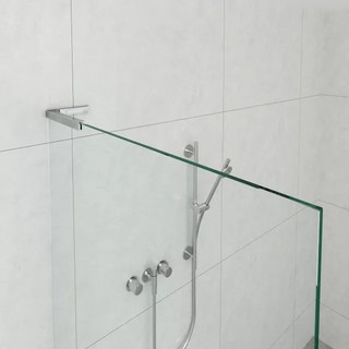 Vinkelbeslag stabilisering 90°,    vänster, krom