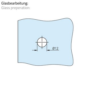 Dörrknopp dubbelsidig, matt mässing