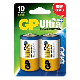 Batteri GP LR20 D 2-pack           Alkaliskt ultra plus