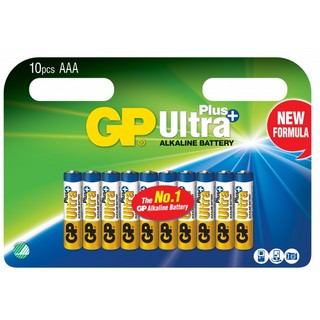 Batteri GP AAA ULTRA PLUS          Alkaline 24AUP/LR03, 10-pack