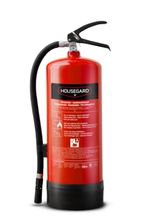 Brandsläckare Housegard vatten 6L  med fluorfri tillsats, WAE6HR-B