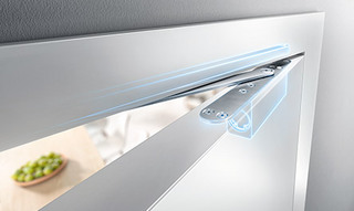 Dörrstängare Geze ActiveStop       Ytmonterad Glas Silver