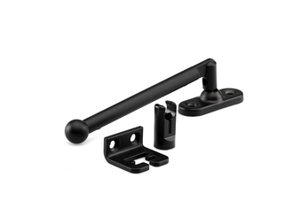 Vädringsbeslag safe Habo           svart 150mm