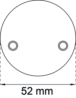 Täckbricka Habo 4265 rostfri SB