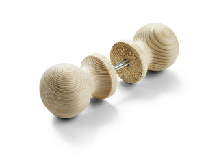 Bastuknopp Habo 1111 58mm Furu     SB-pack