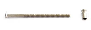 Skruv med hylsmutter Habo M5 4-90-8nickel (2st) GDS