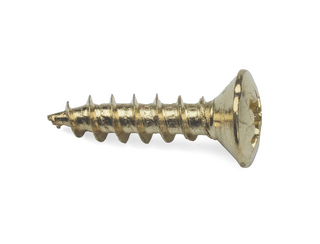Träskruv 2 Habo 16mm 4-pack MässingSB
