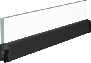 Automatisk tätningströskel svart,  utanpåliggande GS-A8/12, 728mm