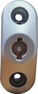 Säkerhetsanordning BK805-2 silver  7/8 x 70 Hoppe