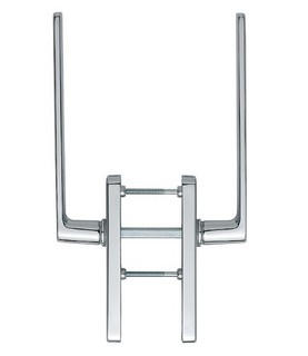 Skjutdörrshandtag Hoppe Los AngelesHS-M0642/419N-AS F49-R 75-80 PZ