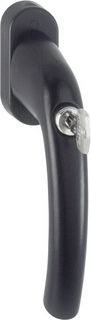Handtag Hoppe Tokyo 0710/U26 Rakt  Låsbart F9714M Svart 7x32mm