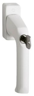 Handtag Hoppe London 013S/U34 Rak  7x33mm F9010 (Vit)