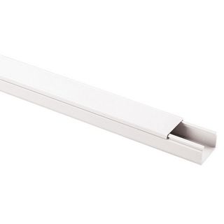 Kabelkanal 17x20x2100mm            vit, dubbelhäftande