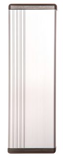 Armbågskontakt JC 207 silver.      Aluminium (8558) radio