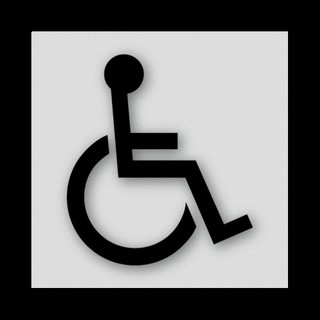 Dekal RWC-symbol svart