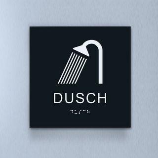 Piktogram Dusch 150x150mm