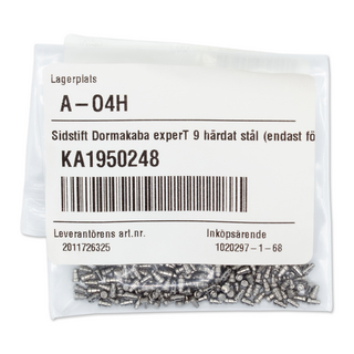 Sidstift dormakaba experT 9 härdat stål (endast för pluS)