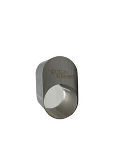 Cylinderhus 2048D oval utsida med  borrskydd Brunoxid