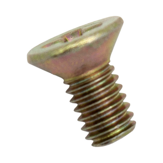 Skruv för täckbricka M2x5mm krom