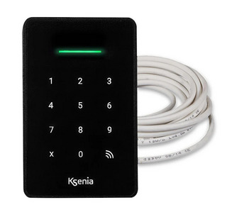 Utomhusmanöverpanel ergo-X Svart   Ksenia 15m kabel