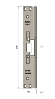 Monteringsstolpe S33-15