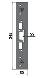 Monteringsstolpe Robust T84 anpassad för Schüco ADS 80FR (200)