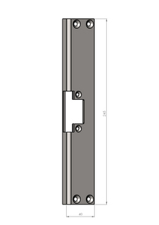 Monteringsstolpe Safetron SA32-10