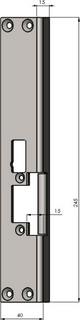 Monteringsstolpe Safetron SA38V