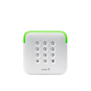 Väggläsare Salto XS knappsats      Vit