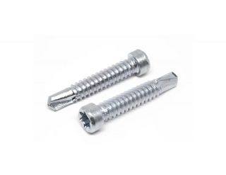 Stålskruv Scanfast Karmhylsa 7x38  75st/fp T40 Borrspets