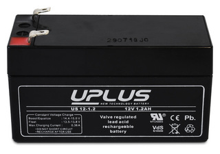 Batteri UPLUS 12V 1,2AH (6-9år)    (eller PBQ 12V 1,3 AH)