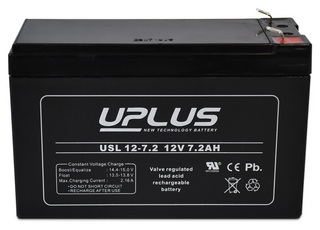 Batteri UPLUS 12V 7,2AH (10-12 år) Terminal 2, 6,7mm