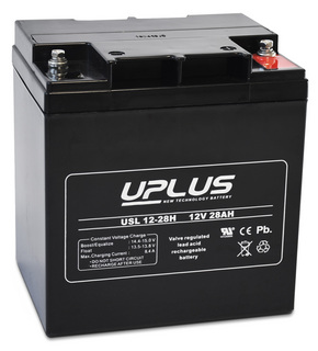 Batteri UPLUS 12V 28AH (10-12 år)  Hög