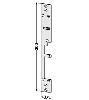 Monteringsstolpe ST2801-A anpassad för Wicstyle 65 Evo, (STEP 28) V