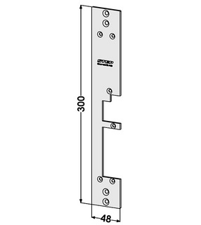 Monteringsstolpe ST2802-A anpassad för Wicstyle 75evo & 77FP (Step28E)