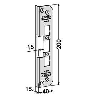 Monteringsstolpe ST4005-15 till    STEP 40 vinkel (1487-2)