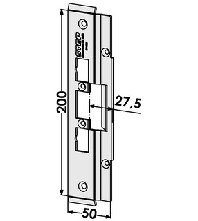 Monteringsstolpe ST4086 anpassad för Sapa 2086, (STEP 40,90)