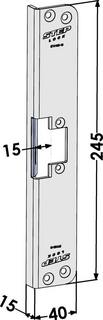 Monteringsstolpe ST4160-15 vinklad för Step (40,48,90,98)