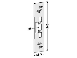 Monteringsstolpe ST4266 plan till  STEP 40/90