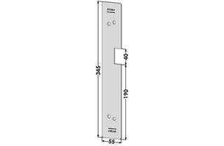 Förstärkningsbehör Step ST514-02   Vänster