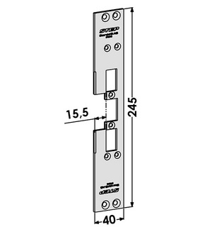 Monteringsstolpe ST6579 anpassad för Schüco ADS 65 NI (Step 60)