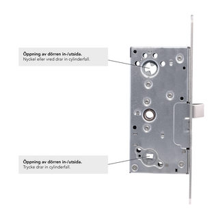 Låshus STEP M33-M                  med microbrytare