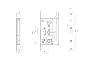 Låshus STEP SM36