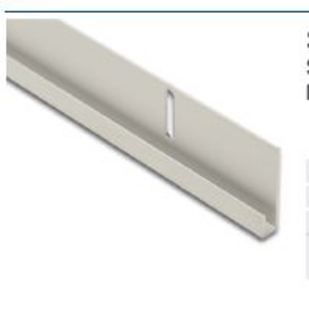 Spegelprofil för 4-6mm glas        L=6000mm