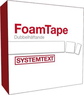 Dubbelhäftande tapekuddar 25x25mm  500st