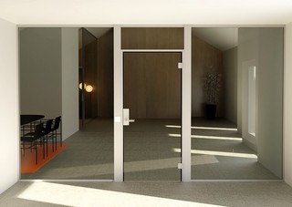 Nordic Frame® Transparenta         Glasportaler med glasdörrblad