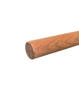 Handledare, obehandlad jatoba,     42,4mm, 2500mm