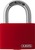 Hänglås Abus T65AL/40 MyLock röd