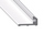 Nordic Frame tröskel KYM 800mm,    vit RAL 9016