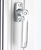 Låshandtag 293 höger LL 1020 krom  sprint 8x50mm PP